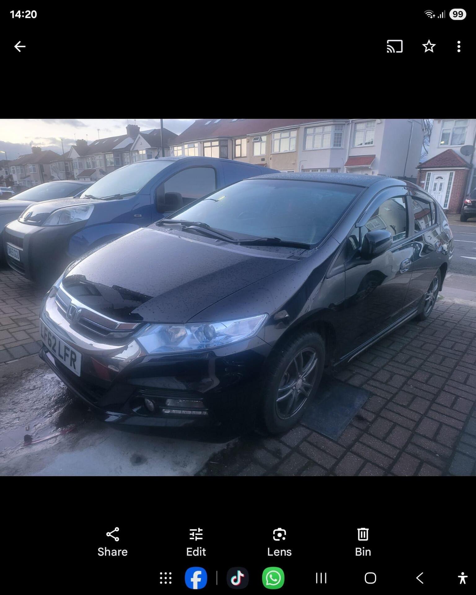 
								Honda Insight IMA HS-T Hatchback full									